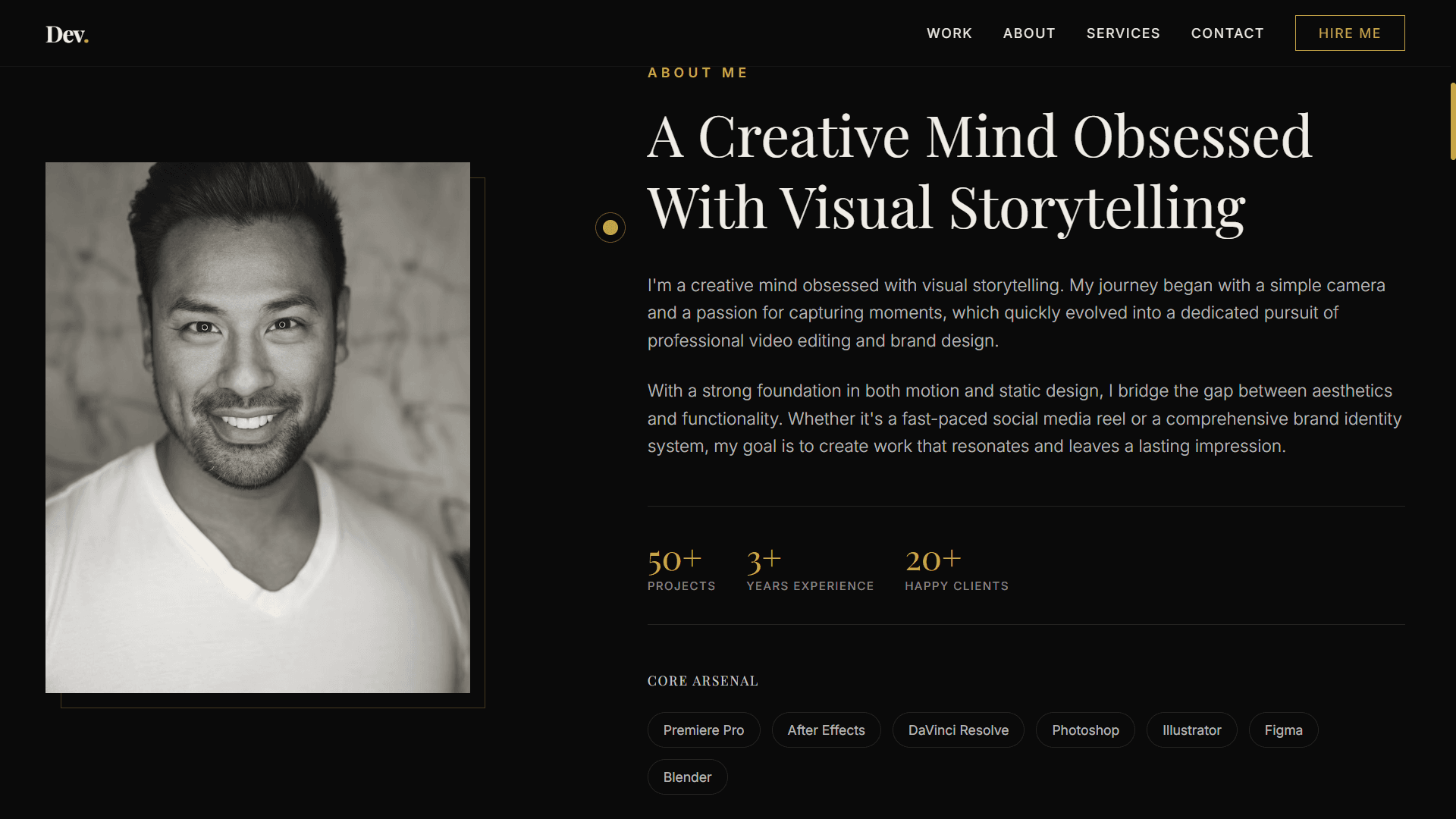 Visual Identity Interface